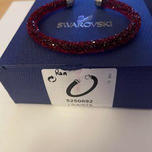 Swarovski Crystaldust Cuff Bracelet - Red - 5250692